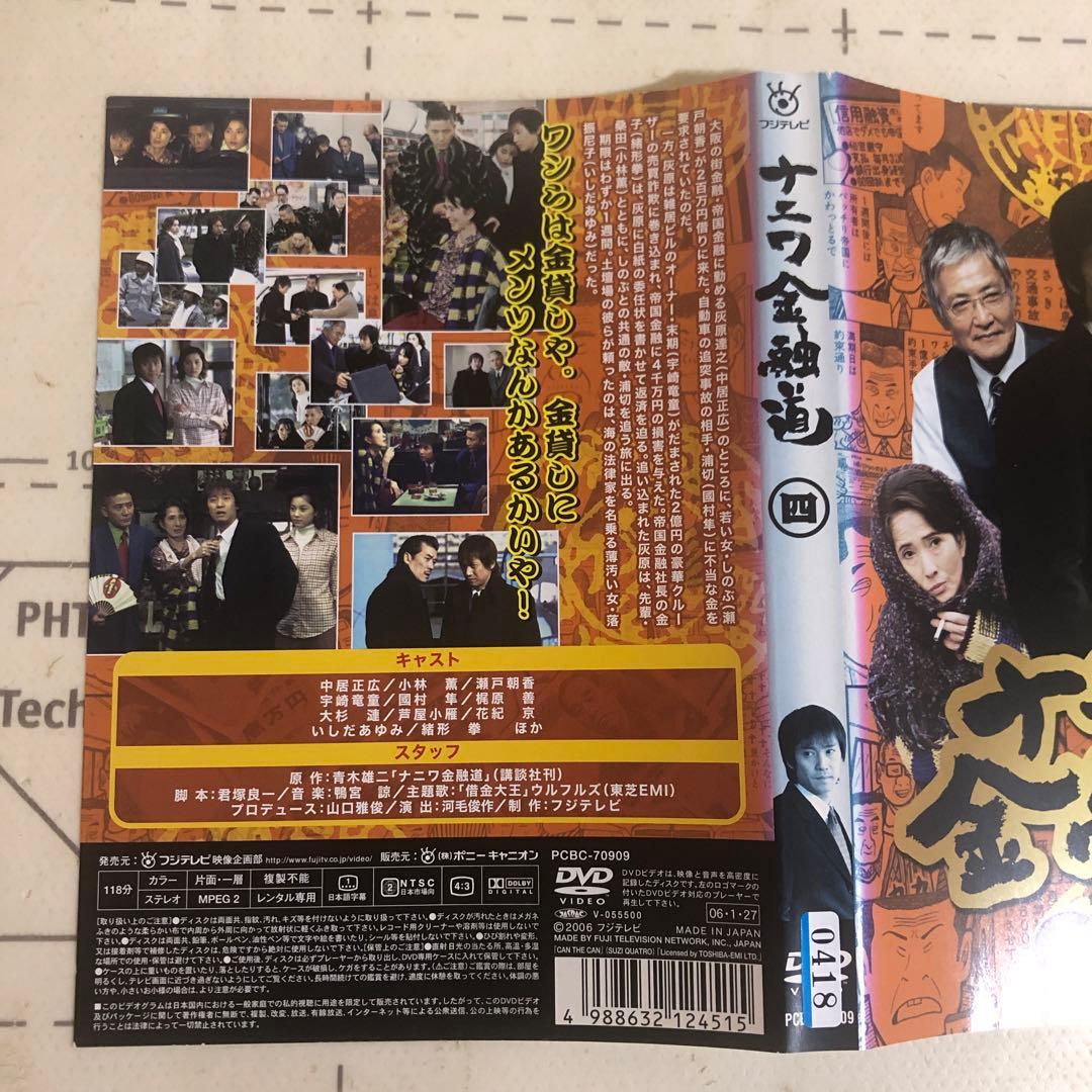 ナニワ金融道　DVD 中居正広