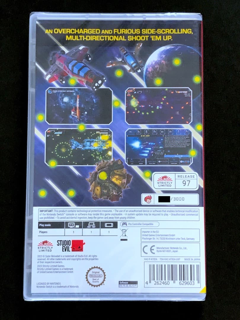 Syder Reloaded サイダー リローデッド Switch スイッチ