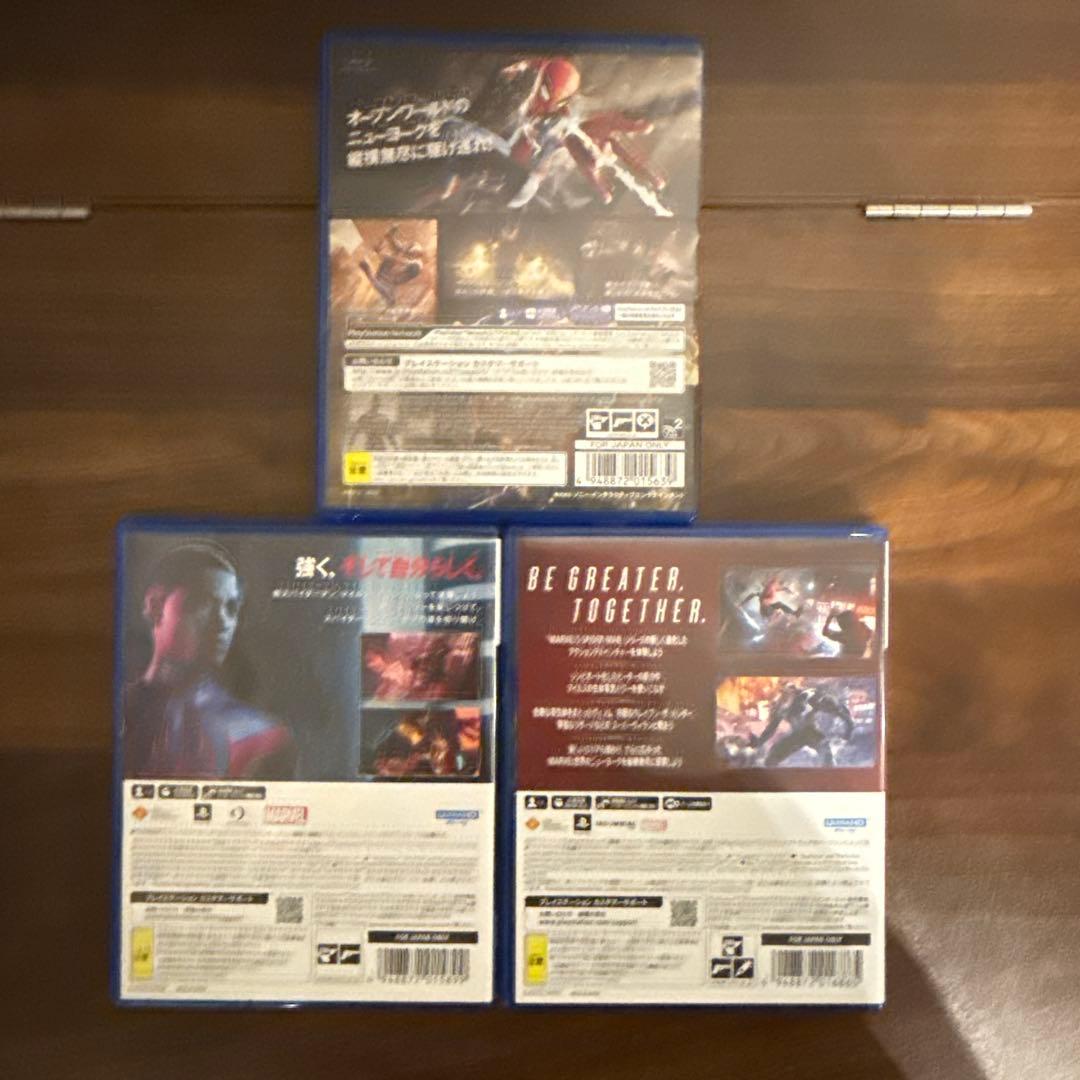 【まとめ買い用】Marvel Spider-Man ゲームセット PS4/PS5