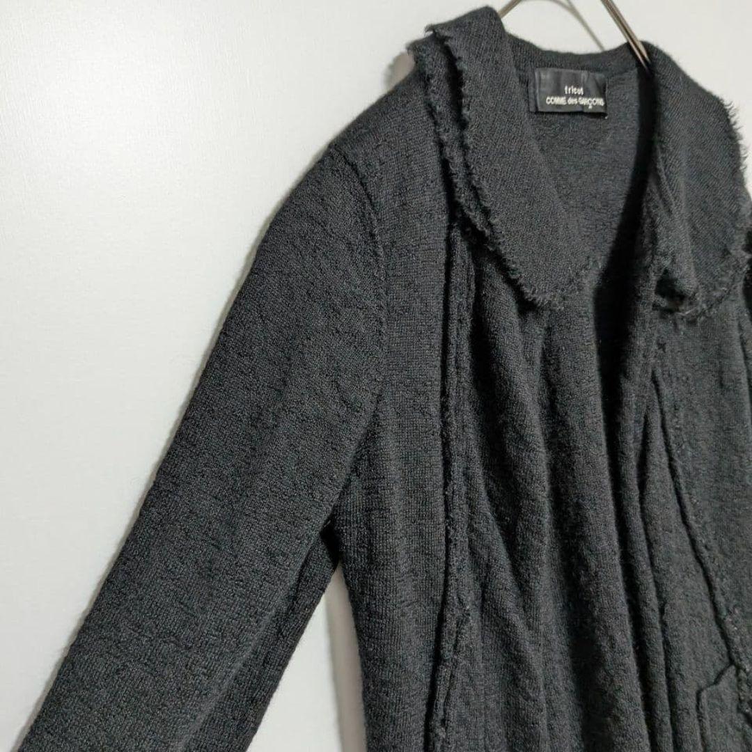 00s COMME des GARCONS tricot 変形襟 AD2003
