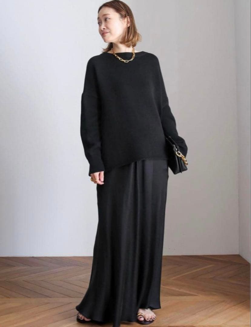 美品 DeuxiemeClasse♡rustle シルクロングスカート