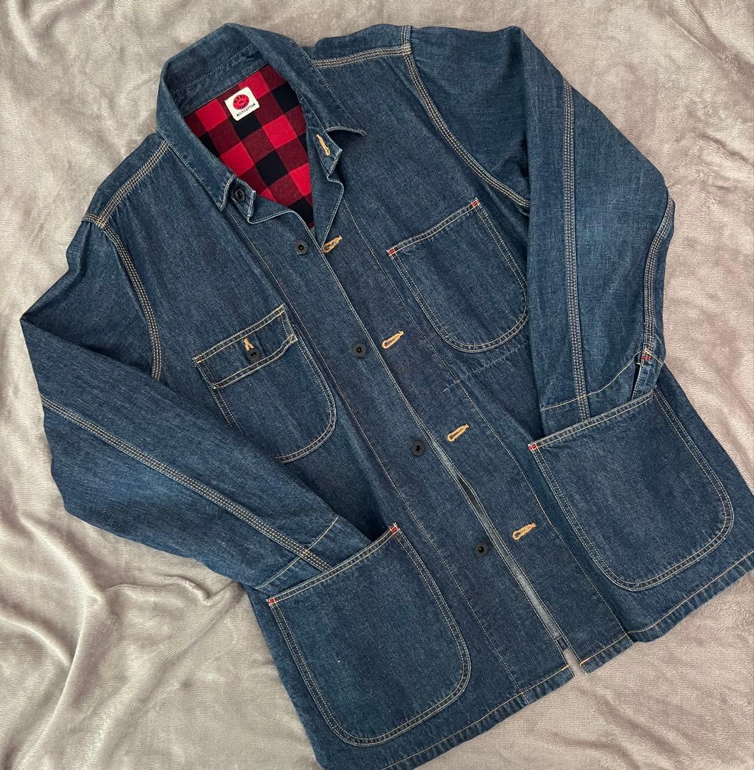 ティグルブロカンテ MADE IN INDIGO カバーオール