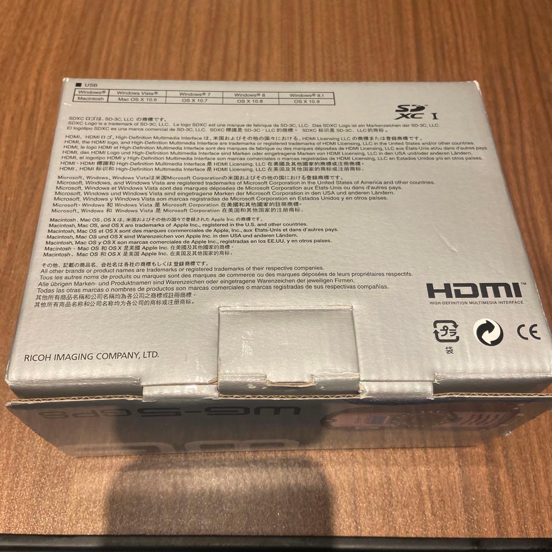 RICOH WG-5 GPS ガンメタル　新品未使用品