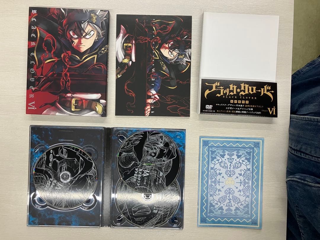 ブラッククローバー DVD 初回限定1〜6巻セット　1〜63話収録　特典付き