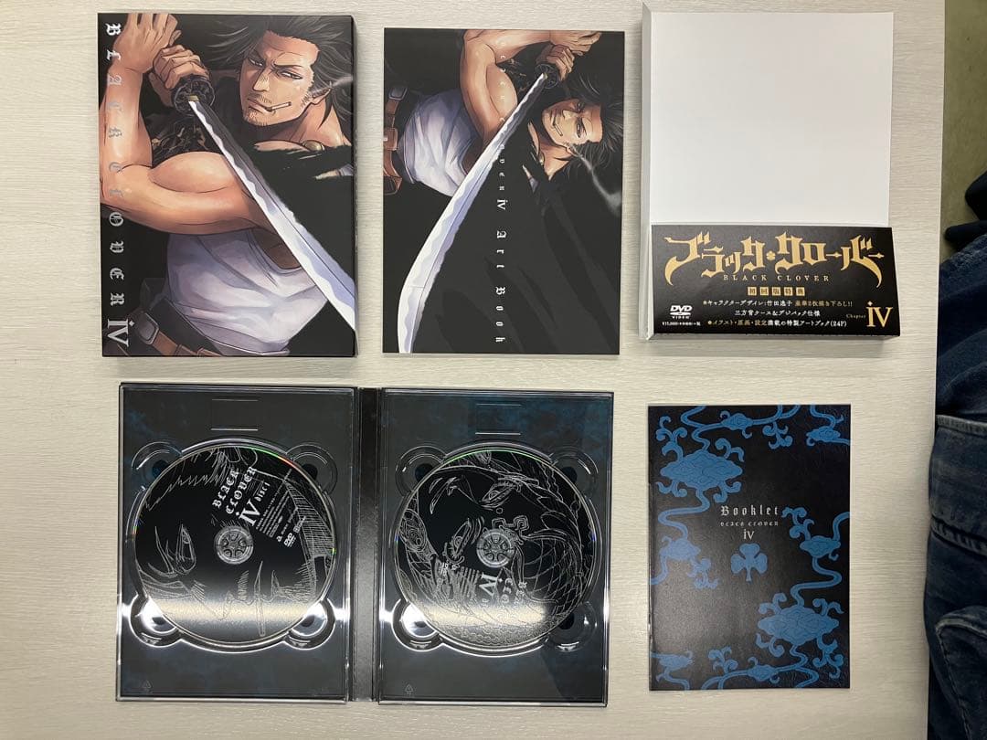 ブラッククローバー DVD 初回限定1〜6巻セット　1〜63話収録　特典付き