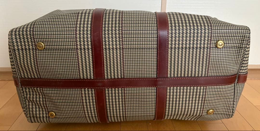 RALPH LAUREN　ラルフローレン　2way　ボストンバッグ　千鳥格子