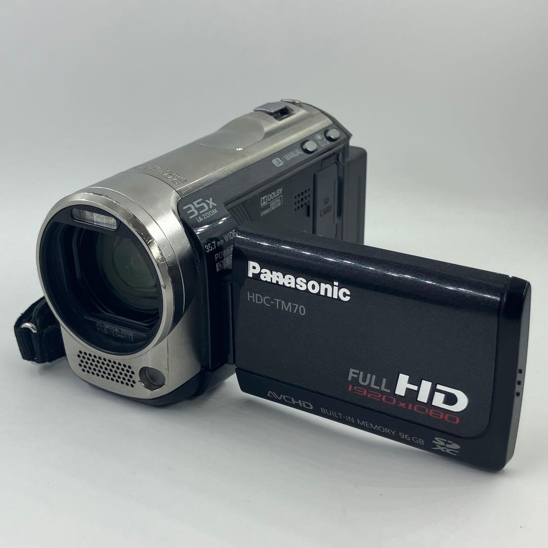 Panasonic　HDC-TM70 ビデオカメラ　動作品