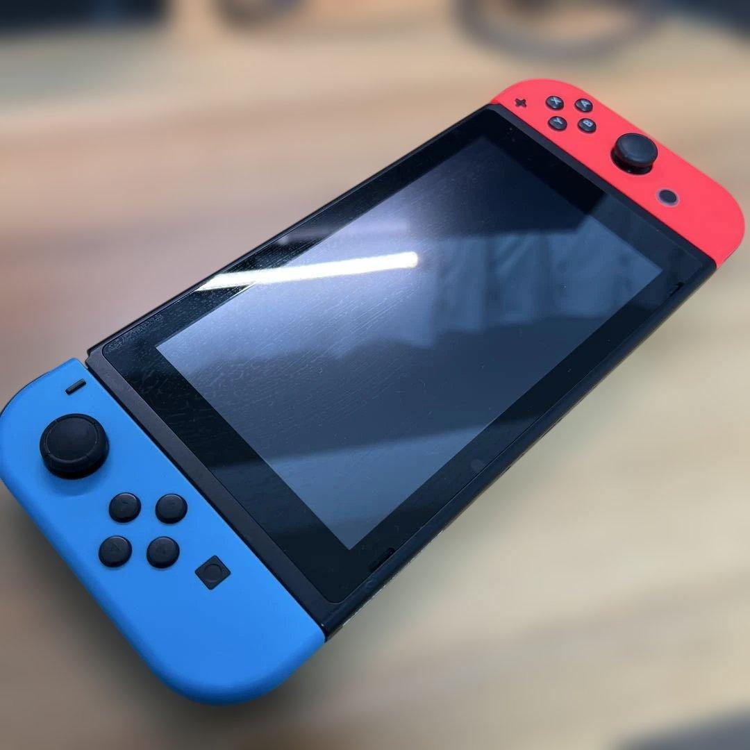 【説明欄ご覧ください】Nintendo Switch 本体 青/赤 2020年製