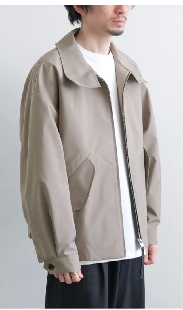 ジャケット・アウター [THE RERACS] HIGH NECK HARRINGTON JACKET