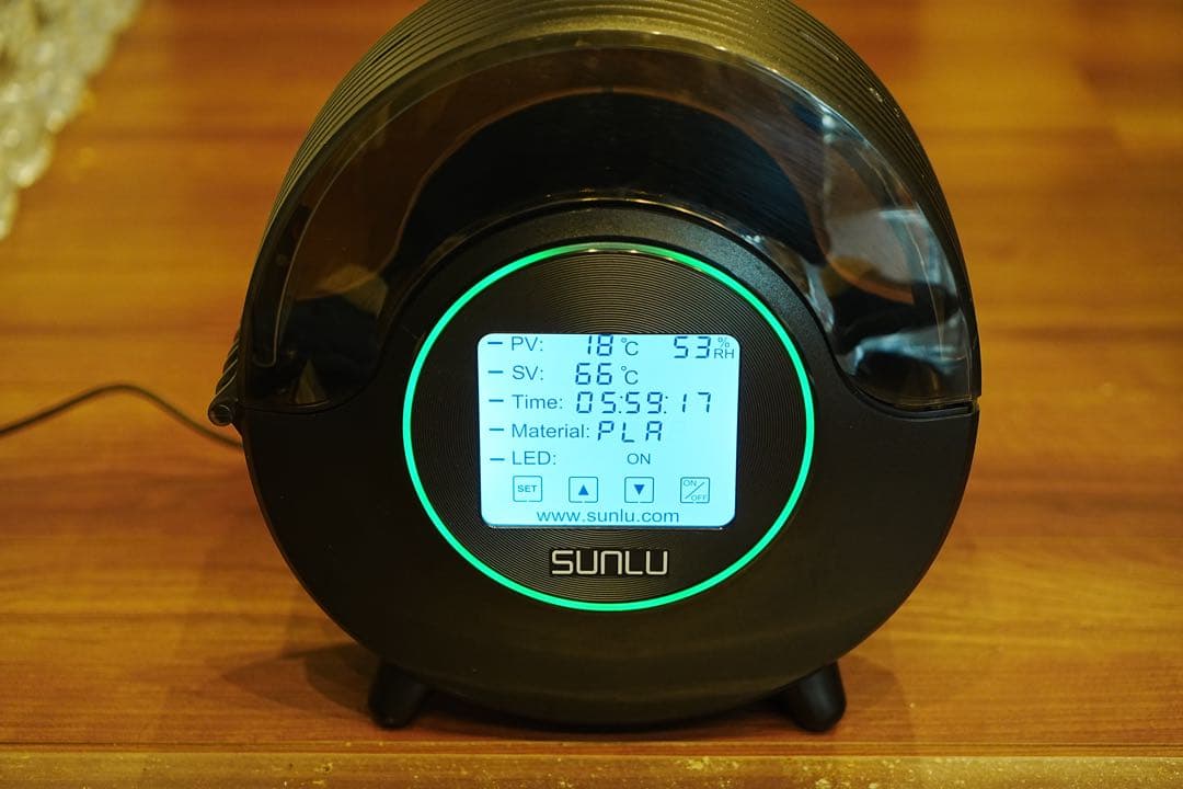 SUNLU FilaDryer S2 3Dプリンター用フィラメント乾燥機