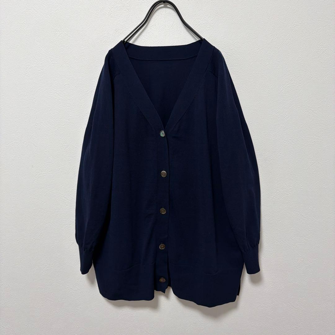 Spick&Span ICECOTTON 2WAY オーバーサイズカーディガン