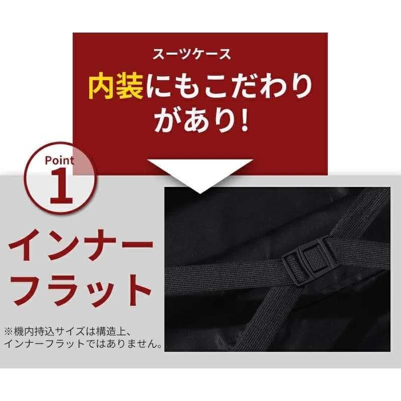 キャリーケース XL TSAロック 衝撃吸収 軽量 静穏 キャリーバッグ ブルー