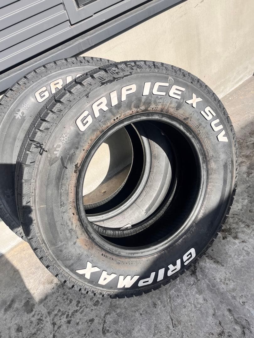 GRIPMAX GRIP ICE X SUV 185/80R14 4本➕チェーン