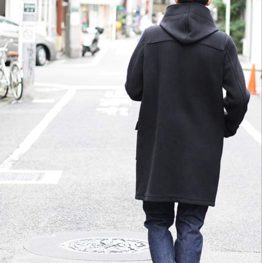 オーラリー HEAVY MELTON DUFFLE ダッフルコート　サイズ3