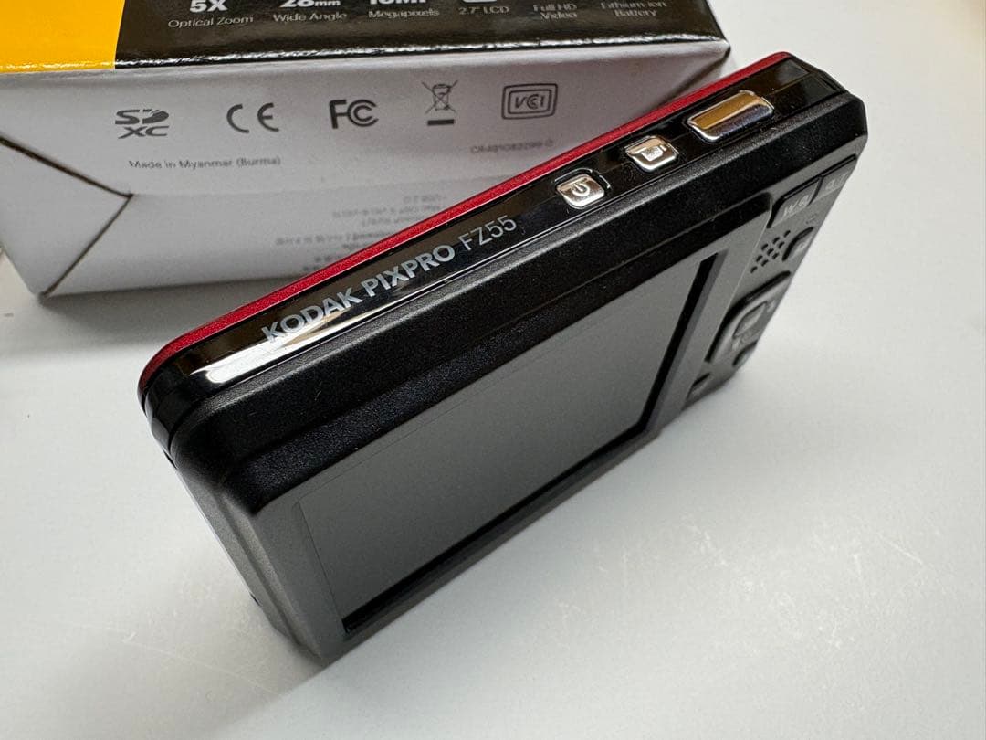 KODAK PIXPRO FZ55 デジタルカメラ レッド