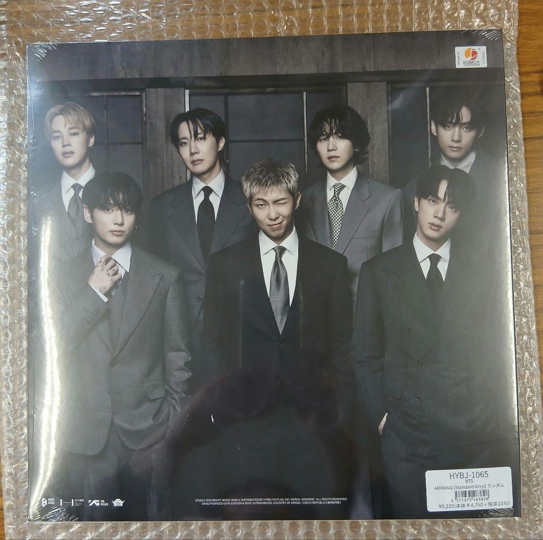 BTS ARIRANG Standard Vinyl☆アナログ☆JINジンくん