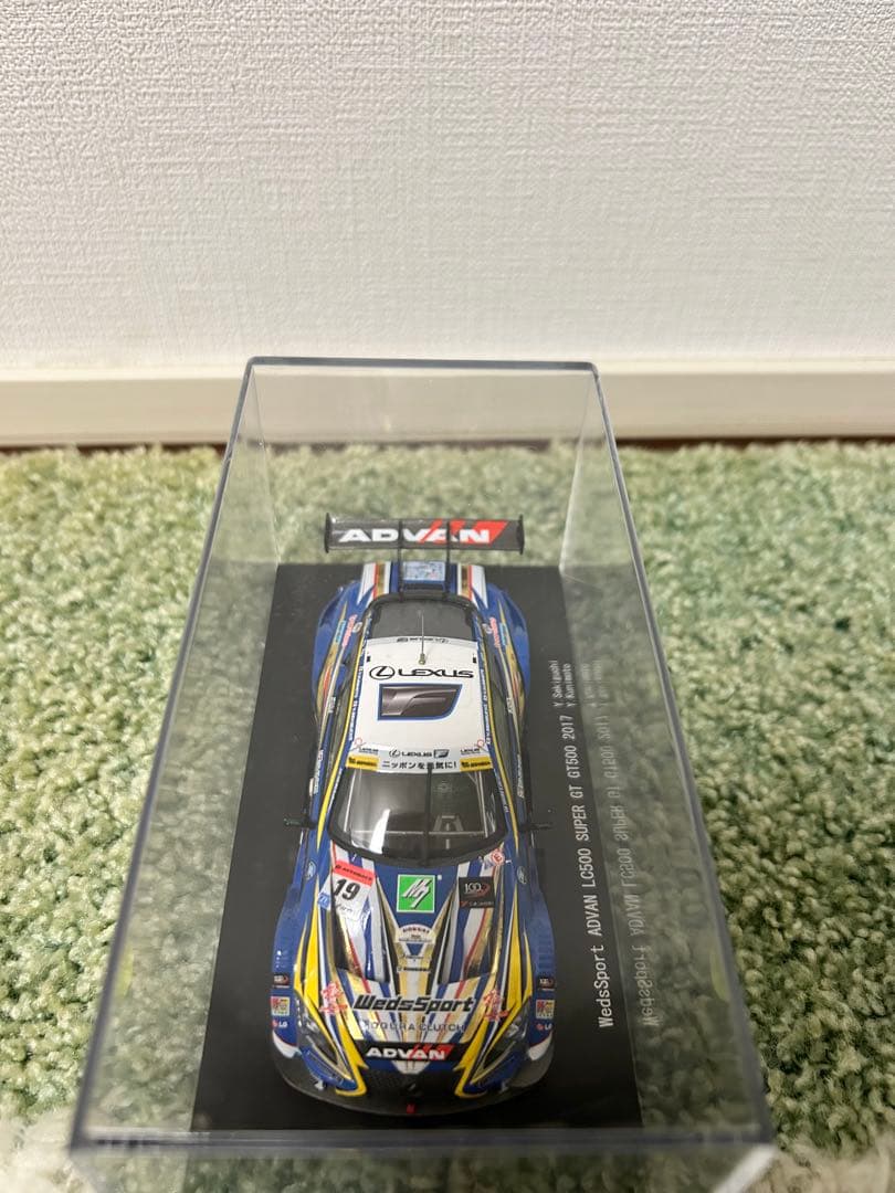 ミニカー EBBRO WedsSport ADVAN LC500 2017
