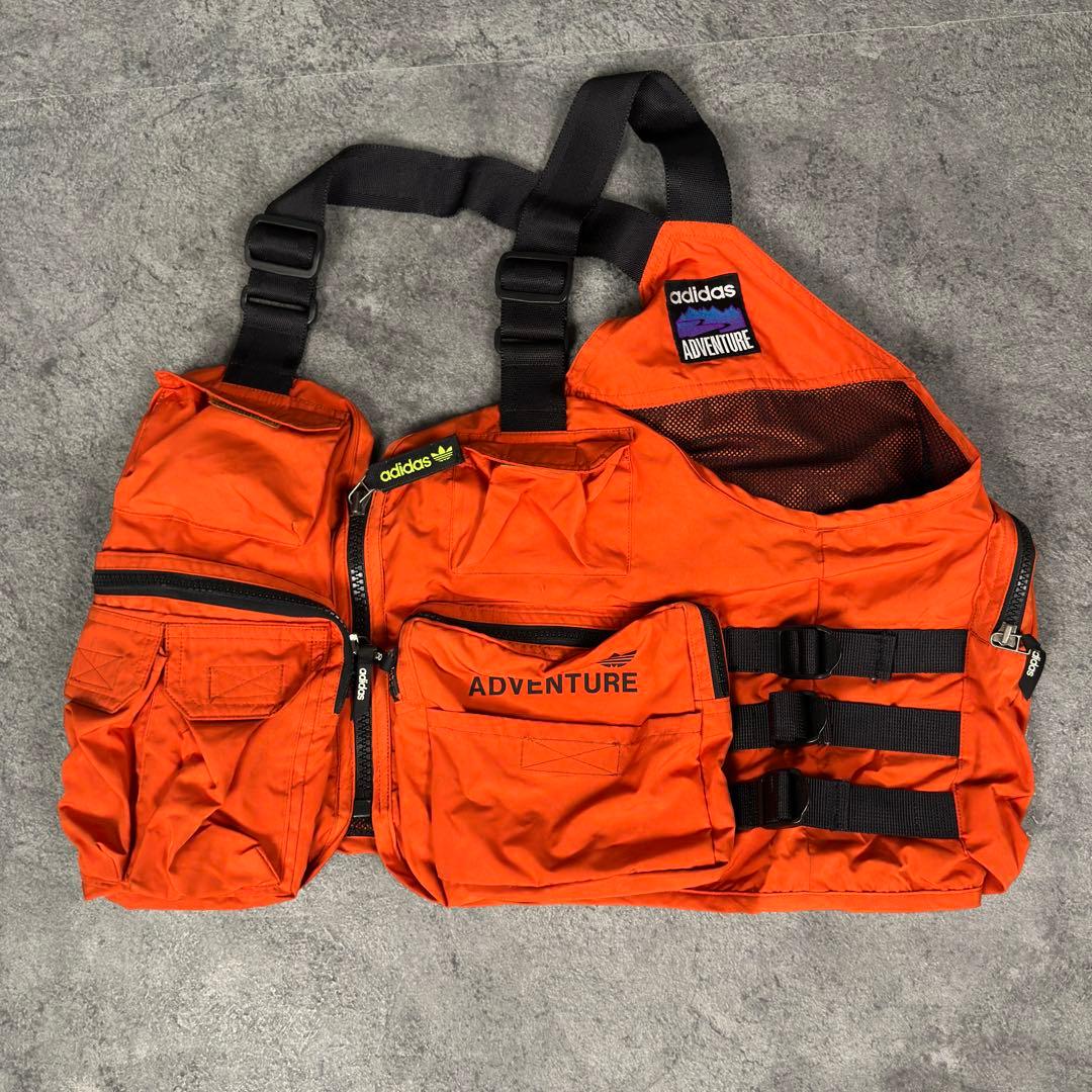 adidas 90s ビンテージ adventure フィッシング ベスト