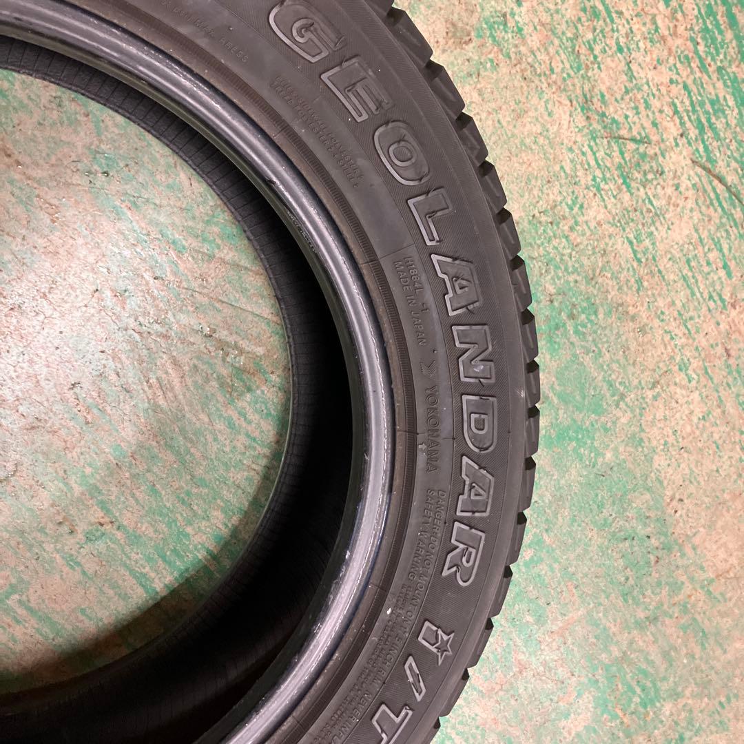 YOKOHAMA 215/60R17 GEOLANDAR 4本 バリ山