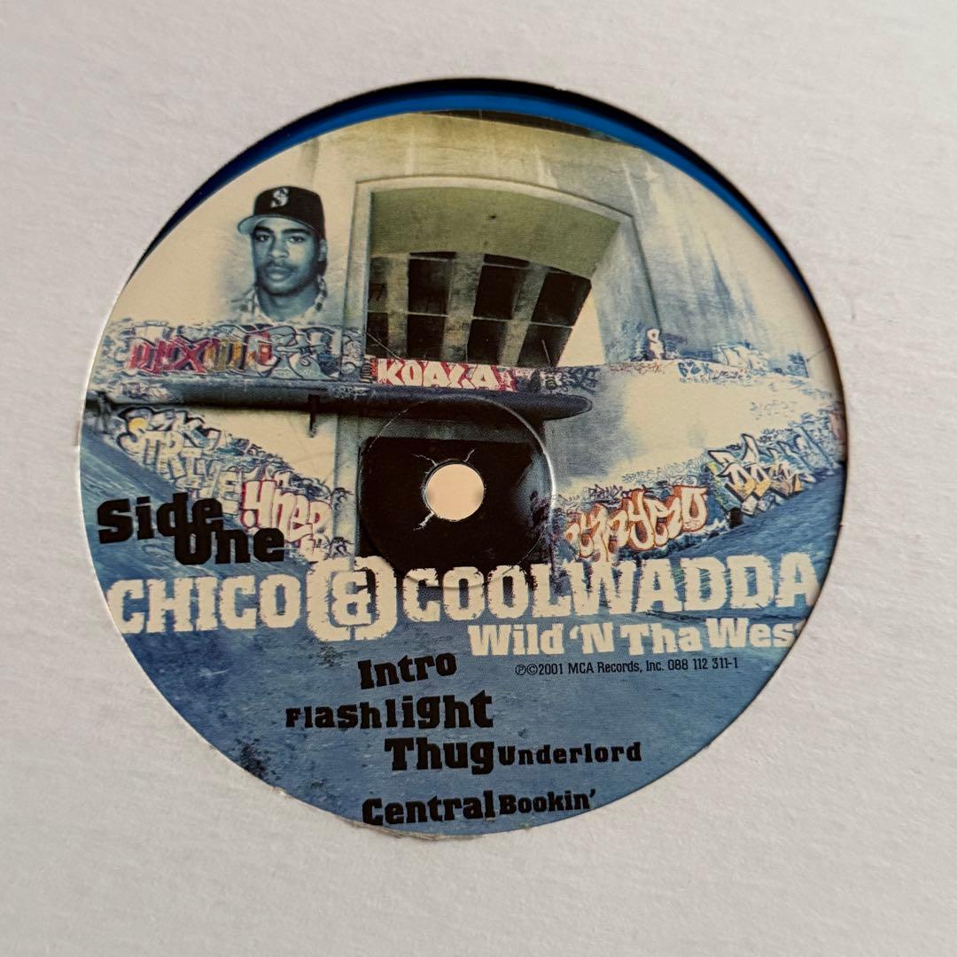 CHICO & COOLWADDA Wild 'N Tha 2枚組LPレコード