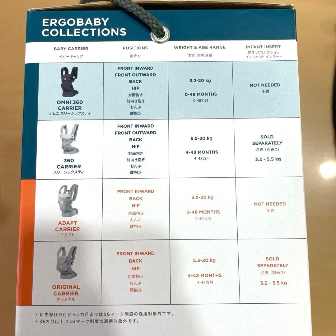 え*ど様 エルゴベビー ergobaby OMNI 360 抱っこひも インディ