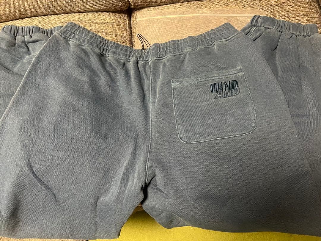 ウィンダンシー　ブルースウェットパンツ