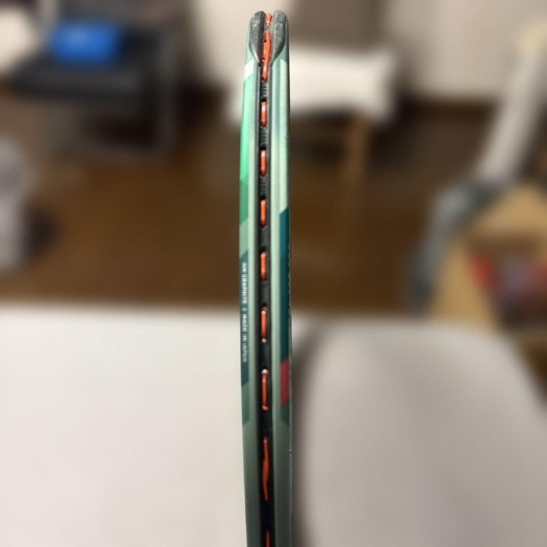 YONEX PERCEPT 100 G3 グリップサイズ3 グリーン/オレンジ
