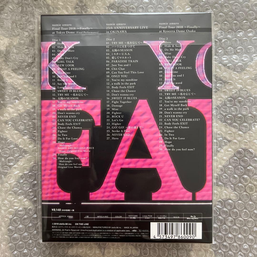 安室奈美恵/Final Tour 2018～Finally〜 Blu-ray