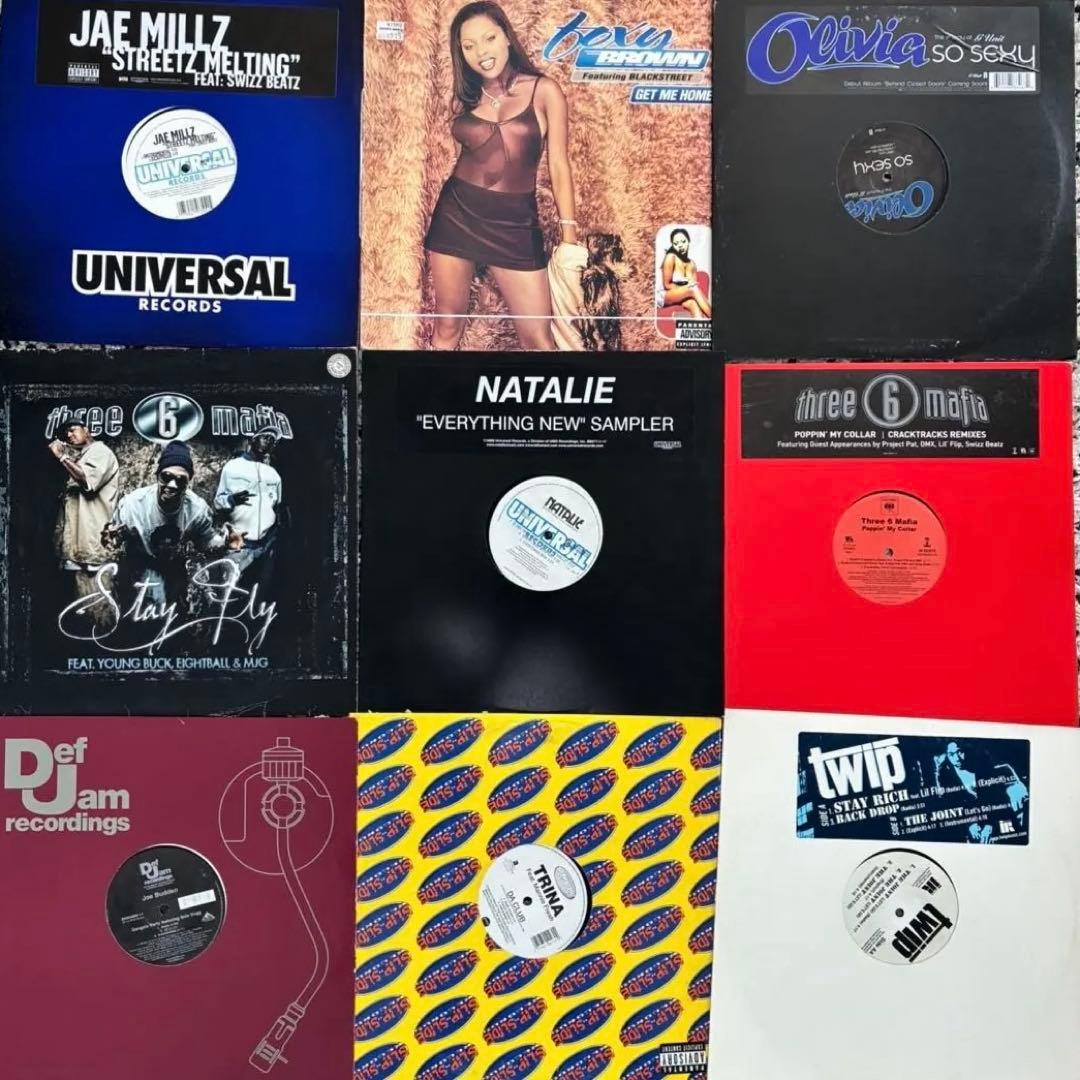 【値下げしました】レコードまとめ売り50枚セット⭐︎HIPHOP R&B③