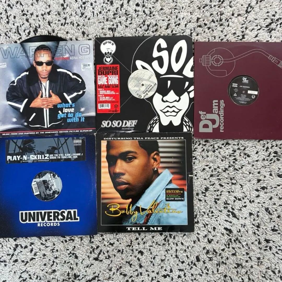 【値下げしました】レコードまとめ売り50枚セット⭐︎HIPHOP R&B③