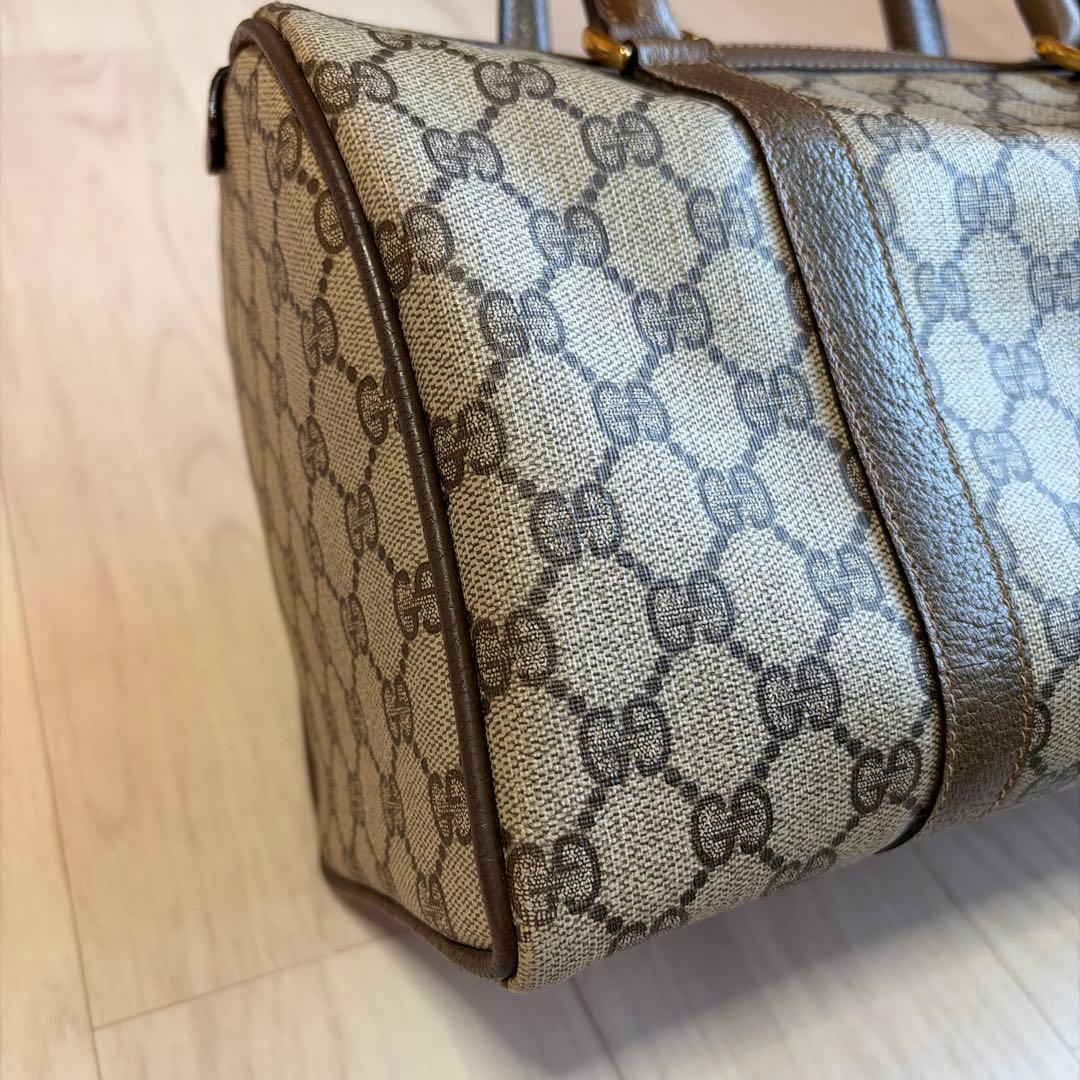 OLD GUCCI ミニボストンバッグ シェリーライン
