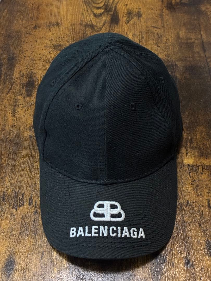 BALENCIAGA ロゴエンブロイダリー コットンキャップ