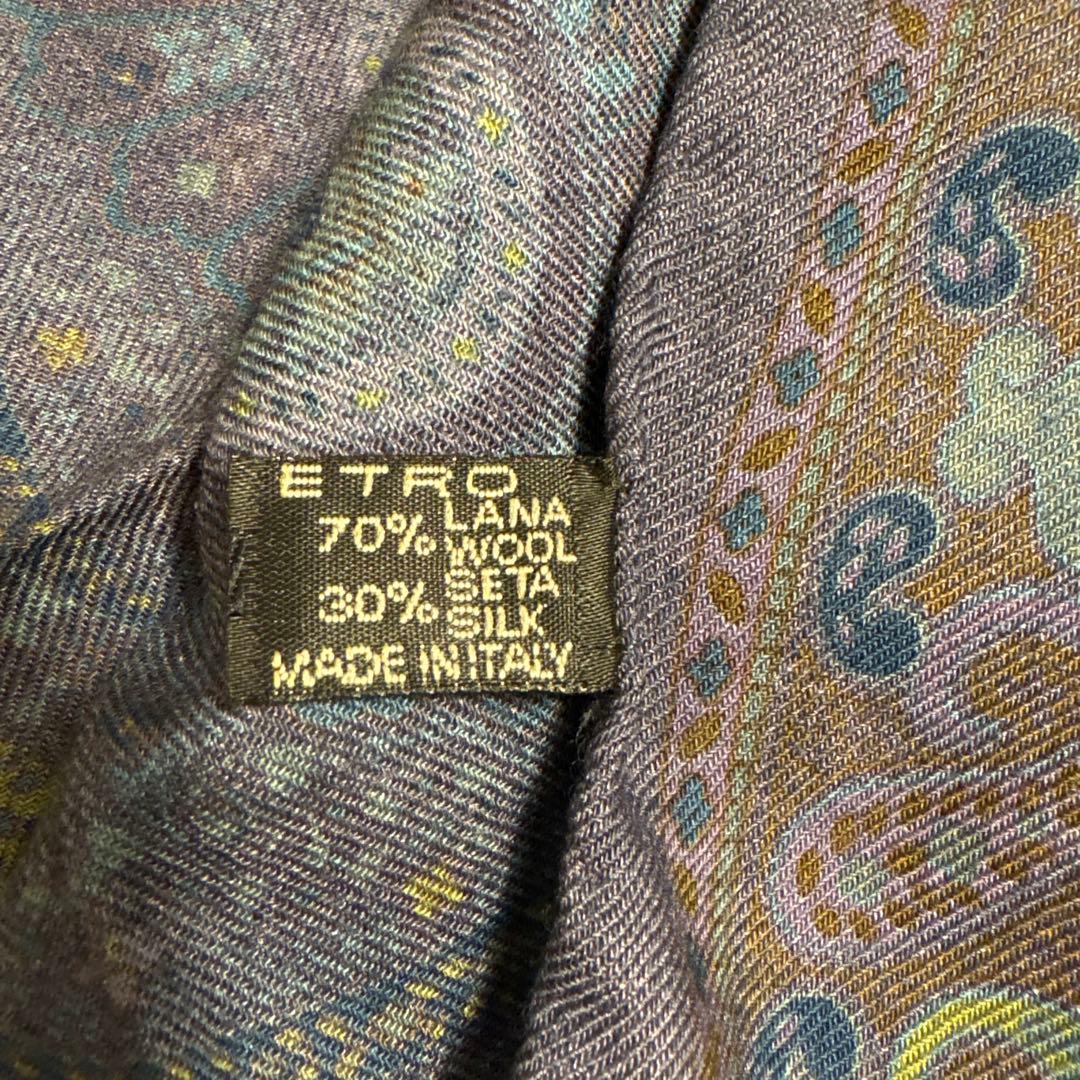 ETROエトロ　ペイズリー　大判ストール