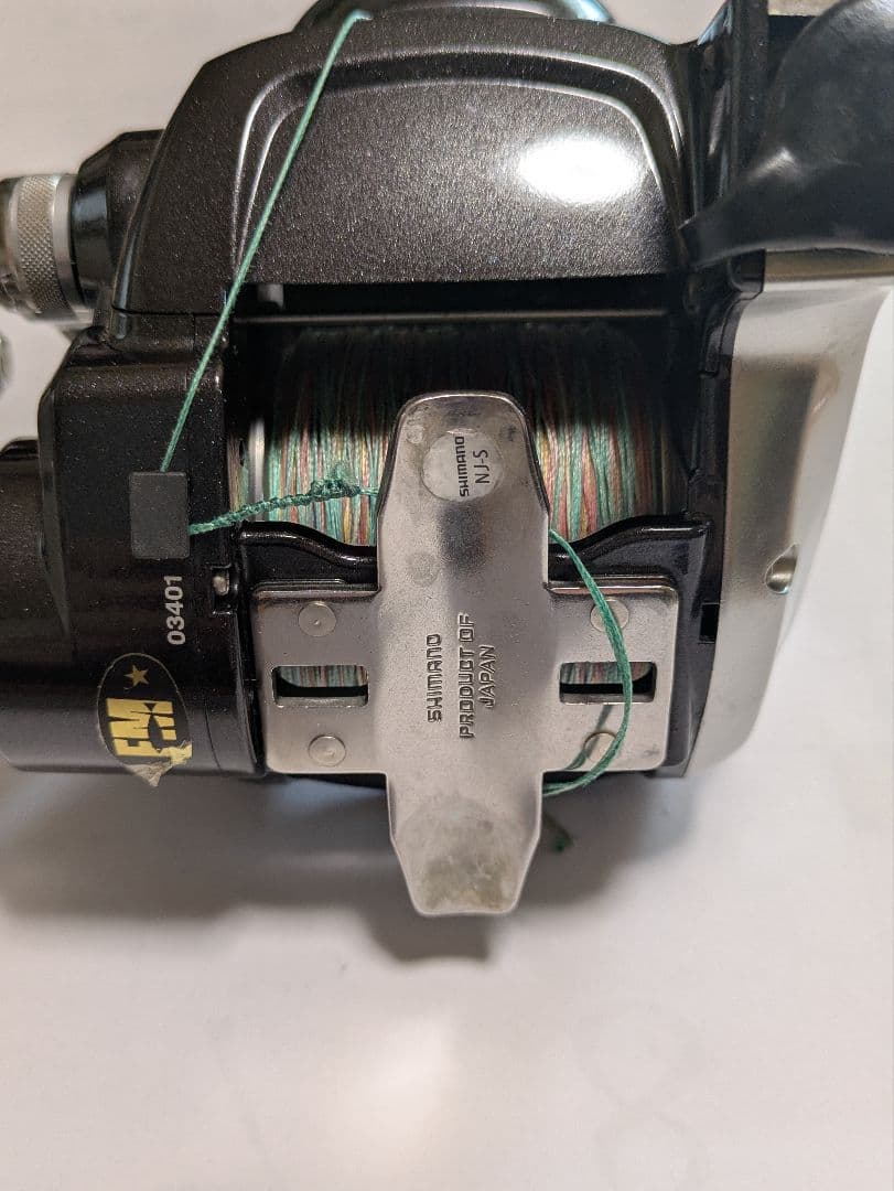 SHIMANO ForceMaster 3000 電動リール　箱、糸、コード付き