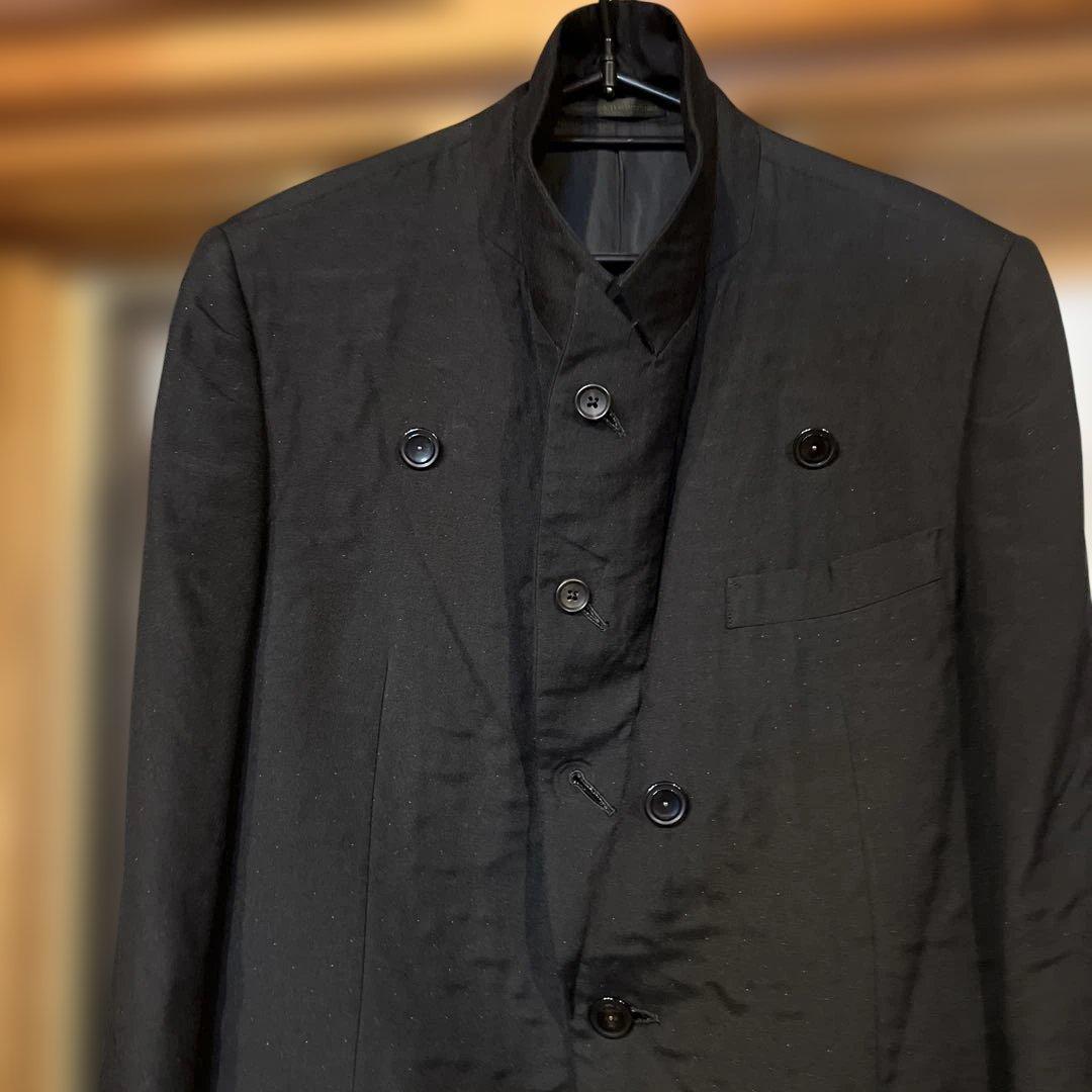 yohji yamamoto y's 切り替え テーラードジャケット 1 背ロゴ