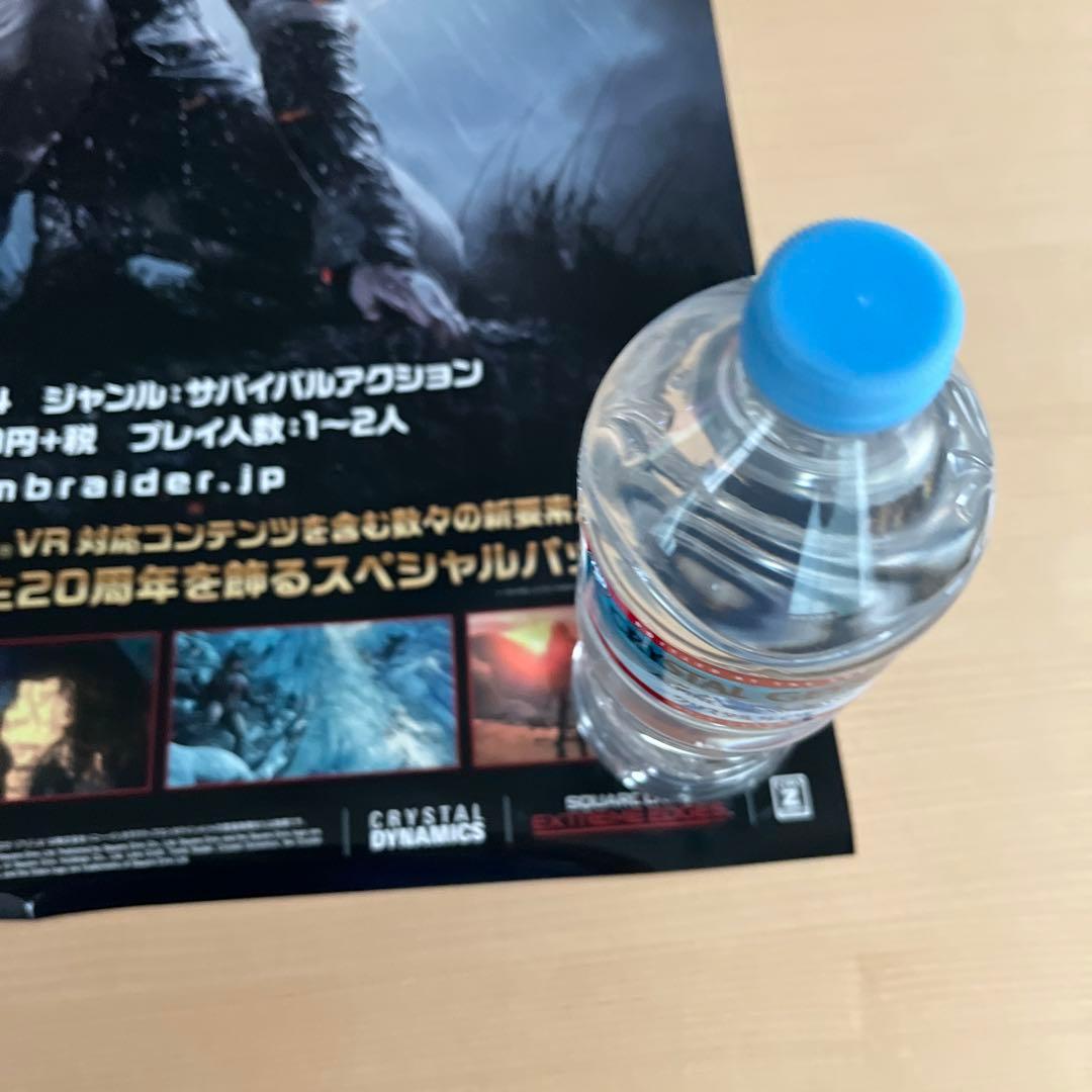 PS4 ライズ　オブ　ザ　トゥームレイダー　非売品ゲームポスター