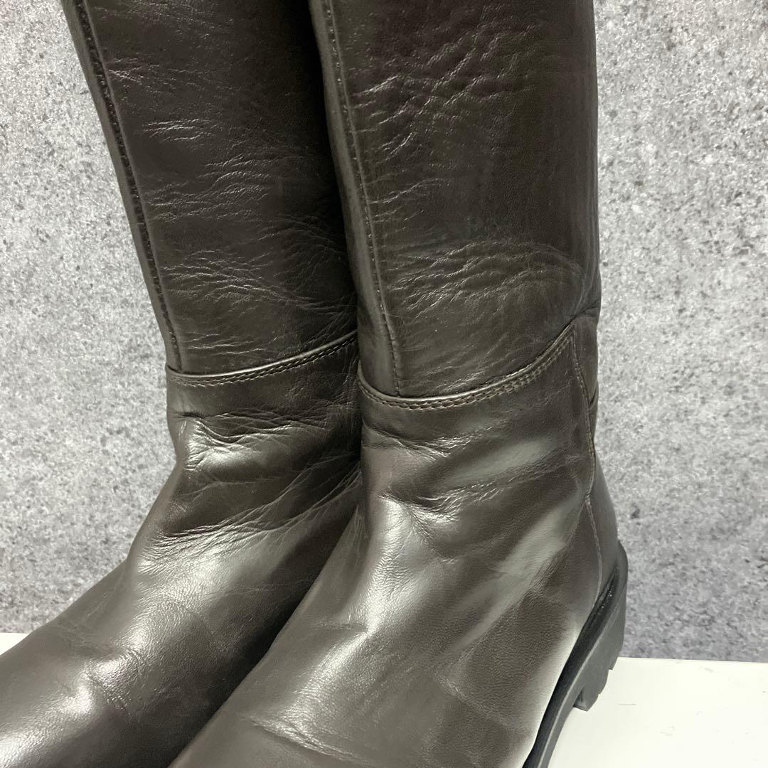 別注　カミナンド　レザー　ロングブーツ　サイズ6