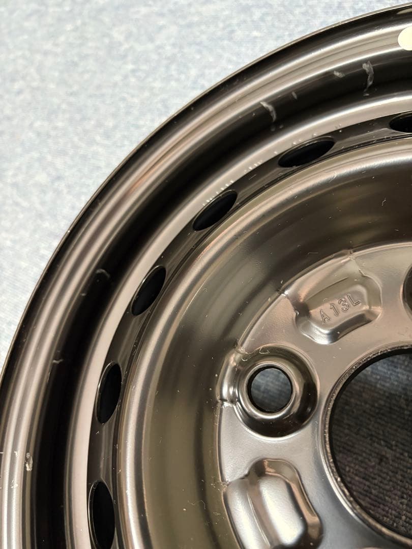 ダイハツ12インチ鉄ホイール（新車時取り外し）２本