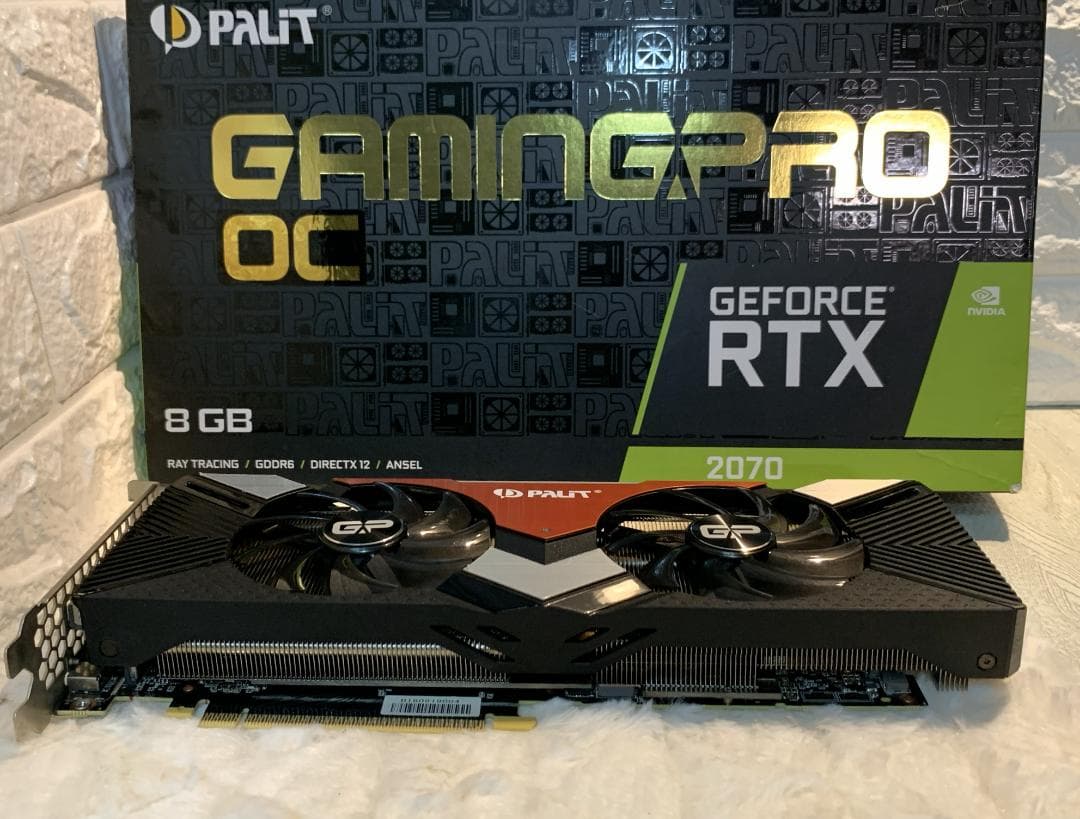 グラフィックボード・グラボ・ビデオカード Palit GeForce RTX 2070 GamingPro OC 8GB