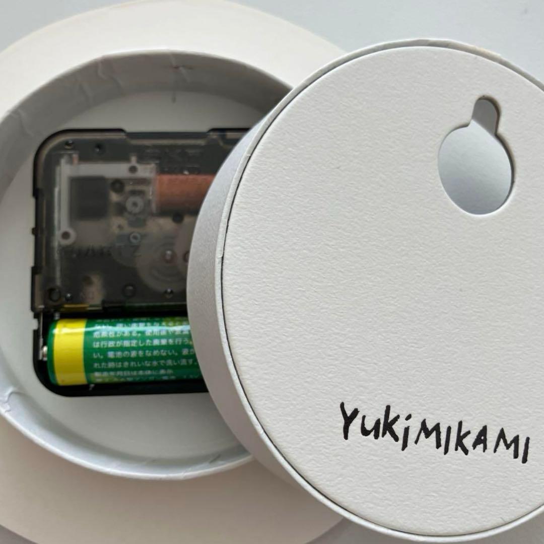 ' About ' wall clock Yuki MIKAMI × 岩㟢紙器