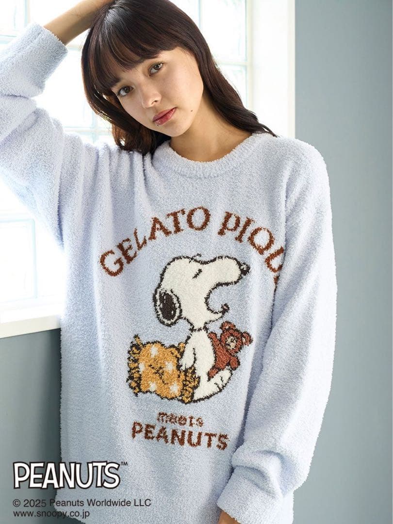 【PEANUTS】オリジナルアート プルオーバー 新品未使用 ジェラートピケ