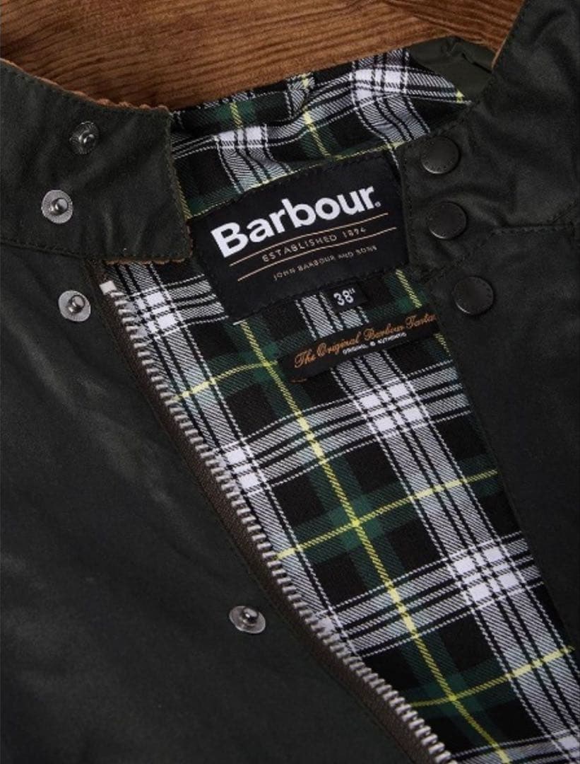新品　Barbour トランスポートブルゾン　1月購入
