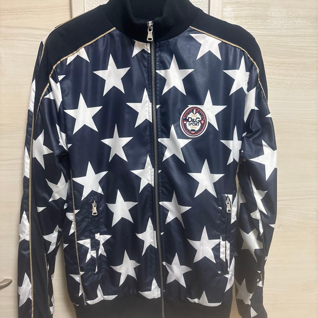 ドルガバ　D&G 星柄 ジャンパー ブルゾン　トラックジャケット　サイズ44