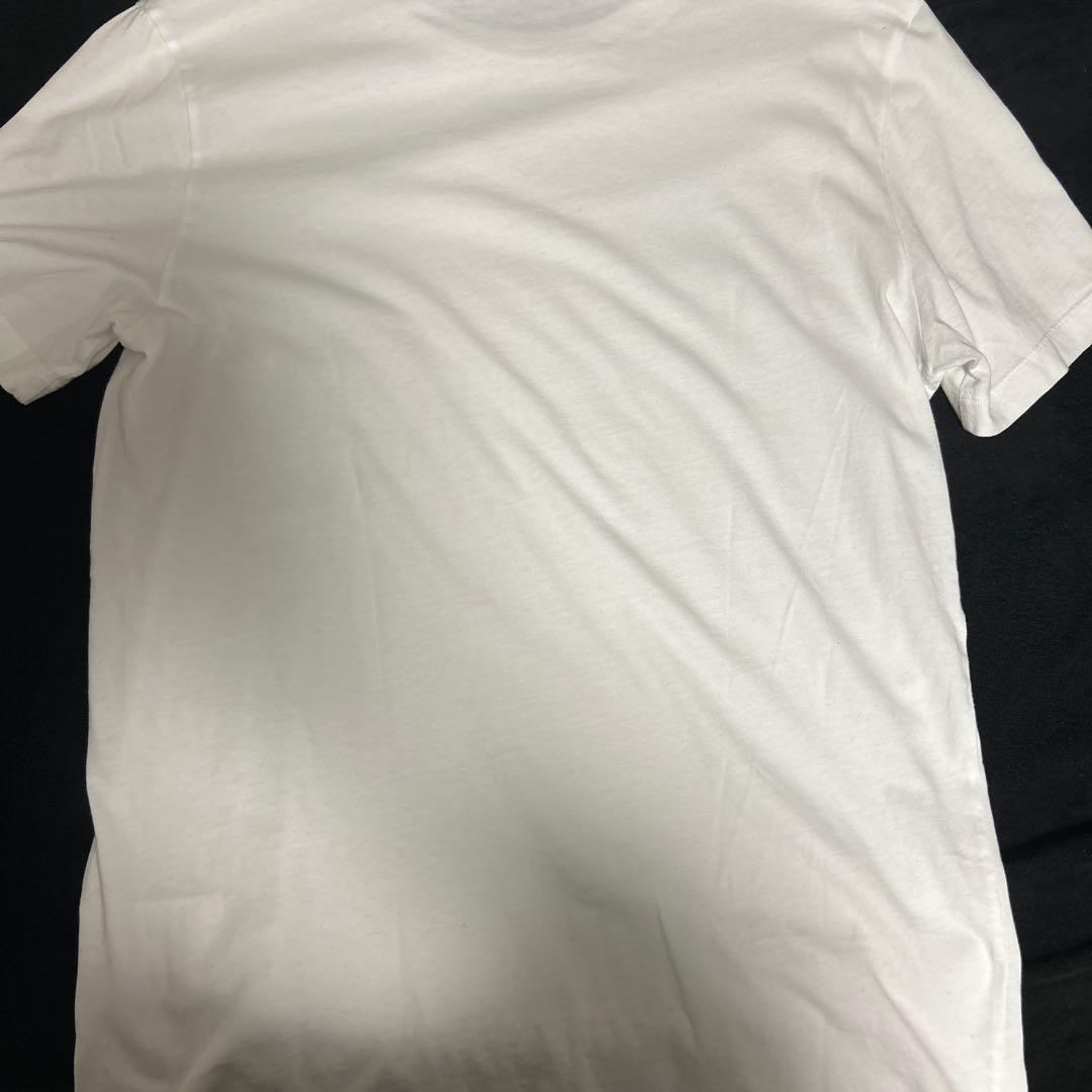 Moncler ホワイトロゴtシャツ