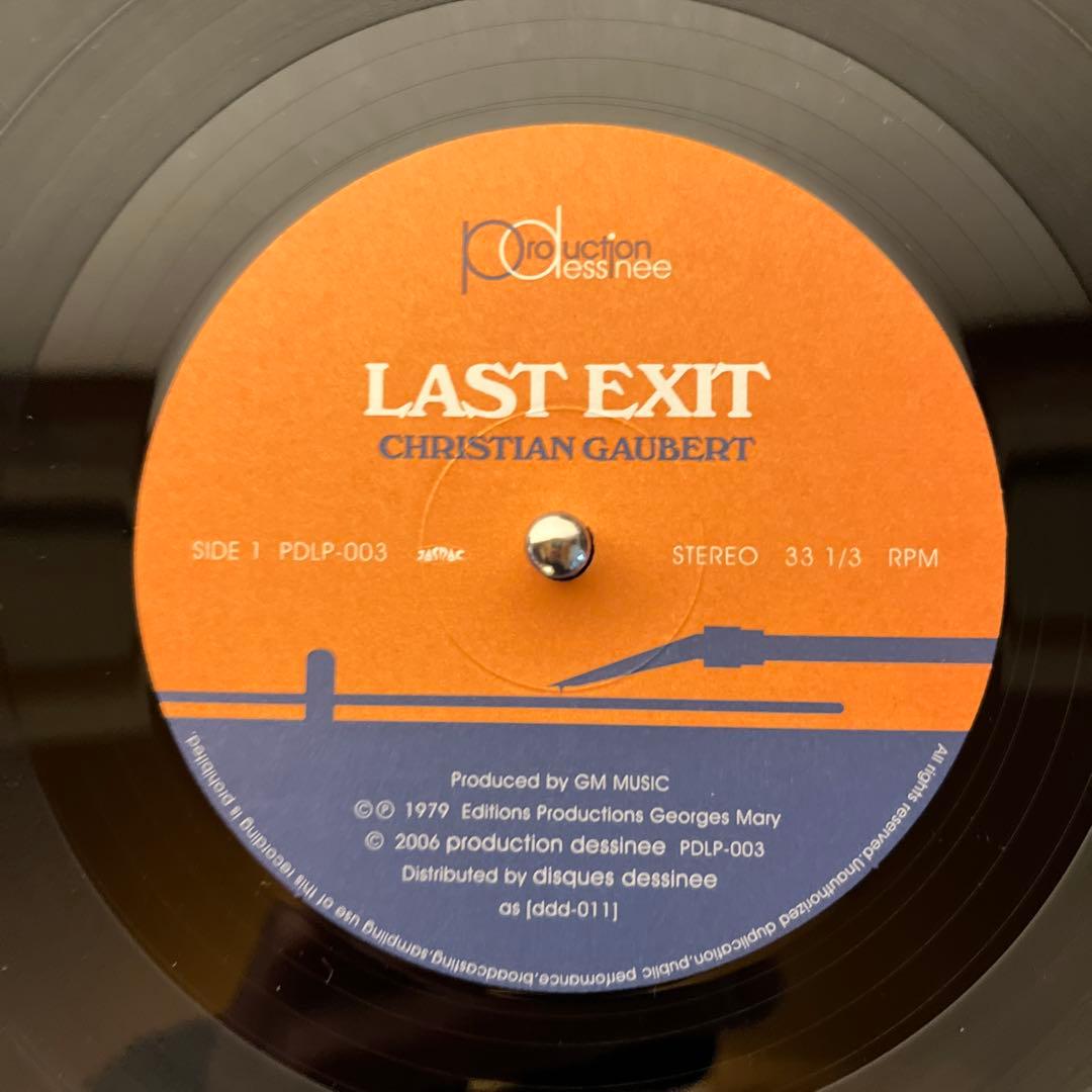 洋楽 CHRISTIAN GAUBERT - LAST EXIT PDLP-003