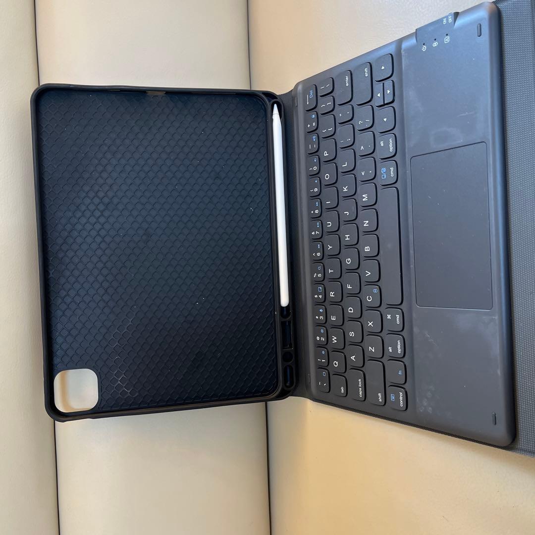 Apple iPad Air スペースグレー 本体　ペン　キーボードケースセット
