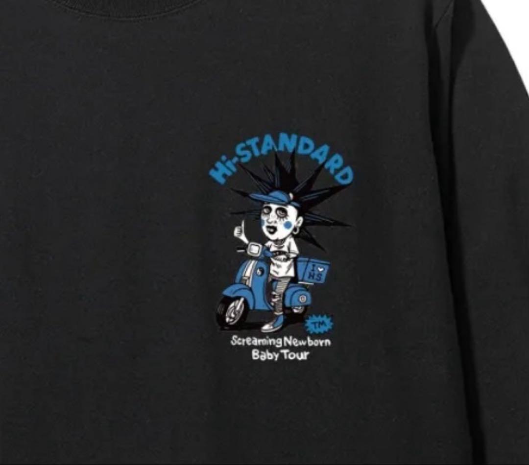 新品 Hi-standard グッズ ロンT シャツ　ハイスタ ハイスタンダード