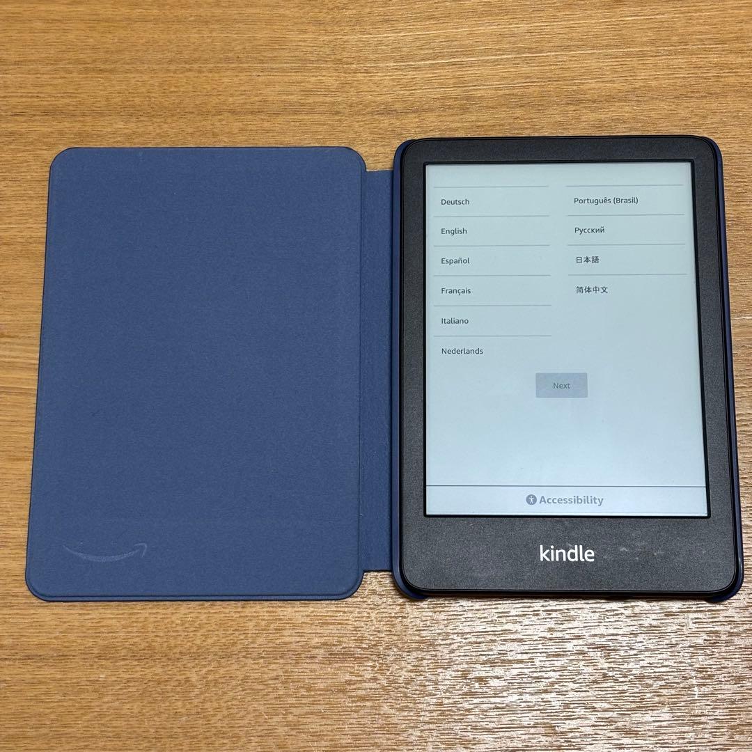 Kindle 第11世代 16GB ブラック ＆ 純正ファブリックカバー