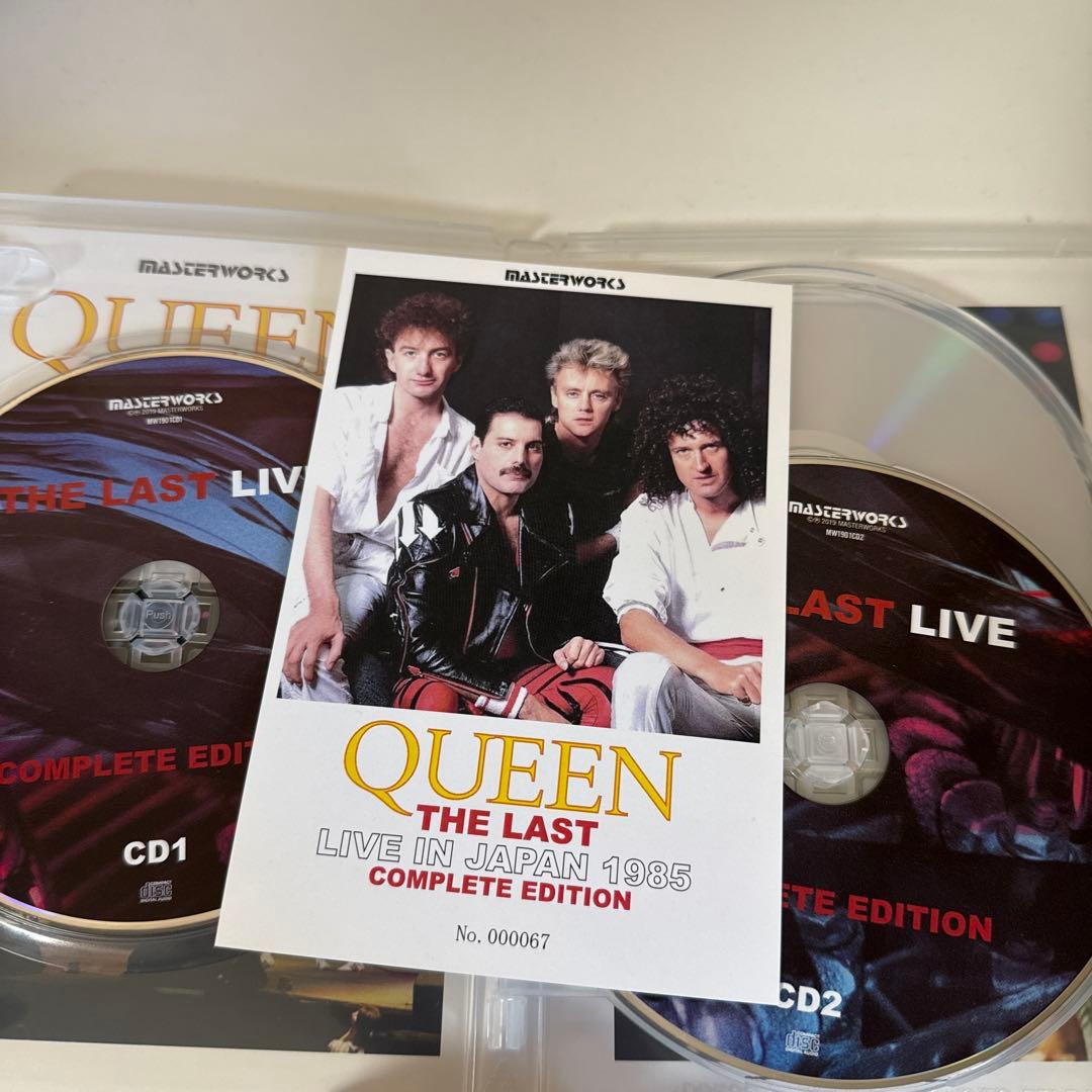 ミュージック QUEEN THE LAST LIVE IN JAPAN 1985