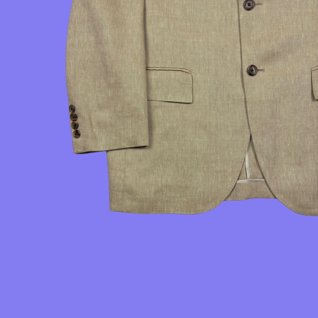Polo Ralph Lauren ウールリネン 3つボタンテーラードジャケット